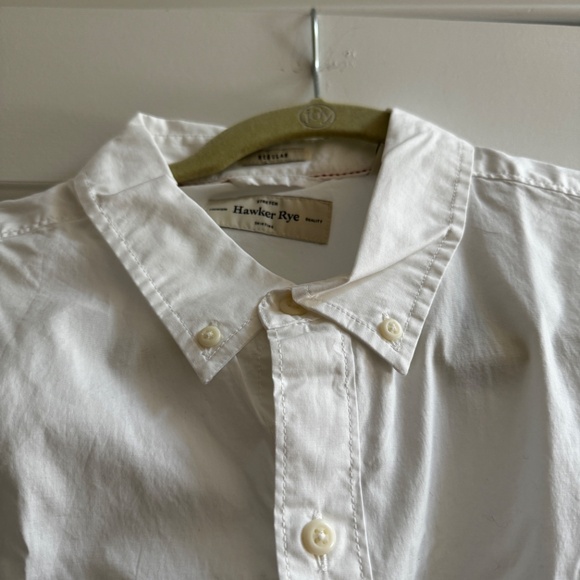 NWT Hawker Rye white button down XL - Picture 3 of 7
